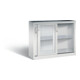 C+P Schiebetürenschrank Acurado, H1000xB1200xT400mm, Front Lichtgrau, Korpus Lichtgrau (2046-055)