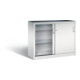 C+P Schiebetürenschrank Acurado, H1000xB1200xT500mm, Front Lichtgrau, Korpus Lichtgrau (2056-092)-1