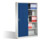 C+P Schiebetürenschrank Acurado, Front Enzianblau, Korpus Lichtgrau-2