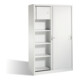 C+P Schiebetürenschrank Acurado, H1950xB1200xT500mm, Front Lichtgrau, Korpus Lichtgrau (2050-200)