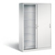 C+P Schiebetürenschrank Acurado, H1950xB1200xT500mm, Front Lichtgrau, Korpus Lichtgrau (2050-60)