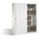 C+P Schiebetürenschrank Acurado, H1950xB1600xT500mm, Front Lichtgrau, Korpus Lichtgrau (2150-60)