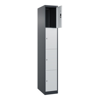 C+P Schließfachschrank Classic PLUS, Gefach oben 453 mm
