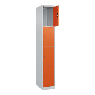 C+P Schließfachschrank Classic PLUS, Gefach oben 453 mm