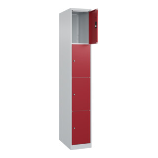 C+P Schließfachschrank Classic PLUS, Gefach oben 453 mm