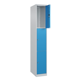 C+P Schließfachschrank Classic PLUS, Gefach oben 599 mm