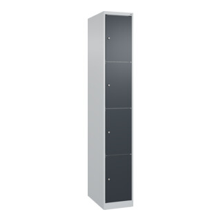 C+P Schließfachschrank Classic PLUS, Gefach oben 453 mm