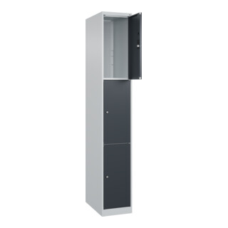 C+P Schließfachschrank Classic PLUS, Gefach oben 599 mm