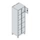 C+P Schließfachschrank Classic PLUS 10 Fächer 1950 x 600 x 500mm anthrazitgrau