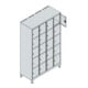 C+P Schließfachschrank Classic PLUS 20 Fächer 1950 x 1200 x 500 mm weiß