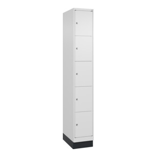 C+P Schließfachschrank Classic PLUS, Sockel, Gefach oben 365 mm