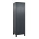 C+P Schwarz-Weiß-Spind Classic PLUS 2 Abteile 1950 x 600 x 500 mm 7016/7016