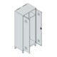 C+P Schwarz-Weiß-Spind Classic PLUS 2 Abteile 1950 x 800 x 500 mm anthrazitgrau