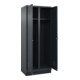 C+P Schwarz-Weiß-Spind Classic PLUS, Sockel, 2 Abteile, 1950x800x500mm, 7016/701 Front RAL 7016 Anthrazitgrau Verschluss Sicherheits-Drehriegel-5