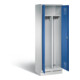 C+P Schwarz-Weiss-Spind Evolo, H1800xB610xT500mm, Front Enzianblau, Korpus Lichtgrau (48022-20)-1