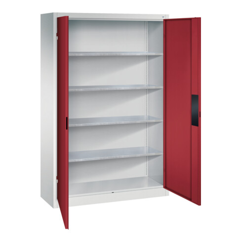 C+P Schwerlastschrank Acurado, 1950x1200x400mm, 7035/3003