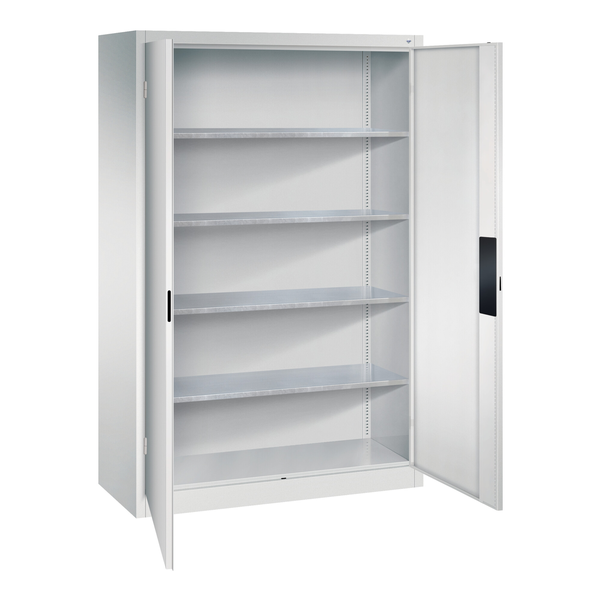 C+P Schwerlastschrank Acurado, 1950x1200x500mm, 7035/7035 ; C + P Möbelsysteme