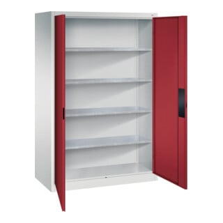 C+P Schwerlastschrank Acurado, 1950x1200x600mm, 7035/3003