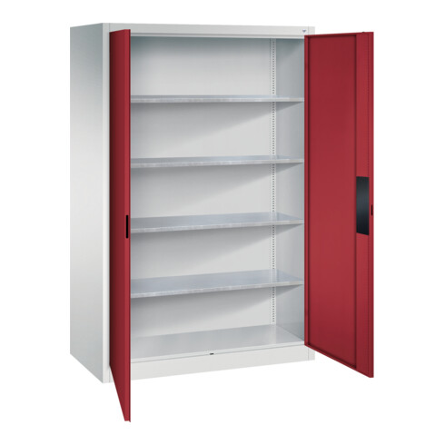 C+P Schwerlastschrank Acurado, 1950x1200x600mm, 7035/3003