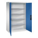C+P Schwerlastschrank Acurado, 1950x1200x600mm, 7035/5010-1