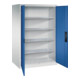 C+P Schwerlastschrank Acurado, 1950x1200x800mm, 7035/5010-1
