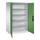 C+P Schwerlastschrank Acurado, 1950x1200x800mm, 7035/6011-1
