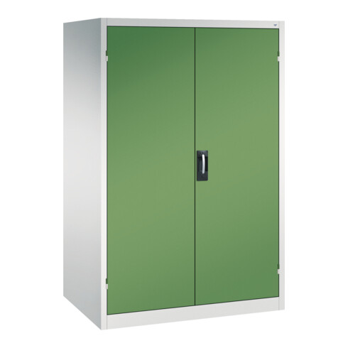 C+P Schwerlastschrank Acurado, 1950x1200x800mm, 7035/6011