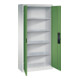 C+P Schwerlastschrank Acurado, 1950x930x400mm, 7035/6011-1