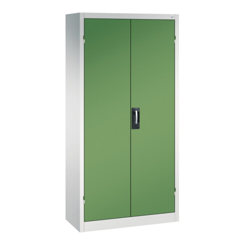 C+P Schwerlastschrank Acurado, 1950x930x400mm, 7035/6011