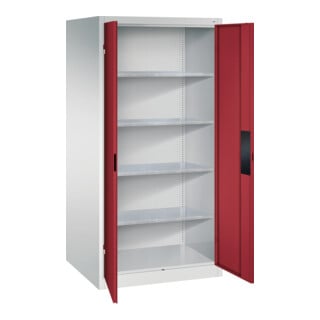 C+P Schwerlastschrank Acurado, 1950x930x800mm, 7035/3003
