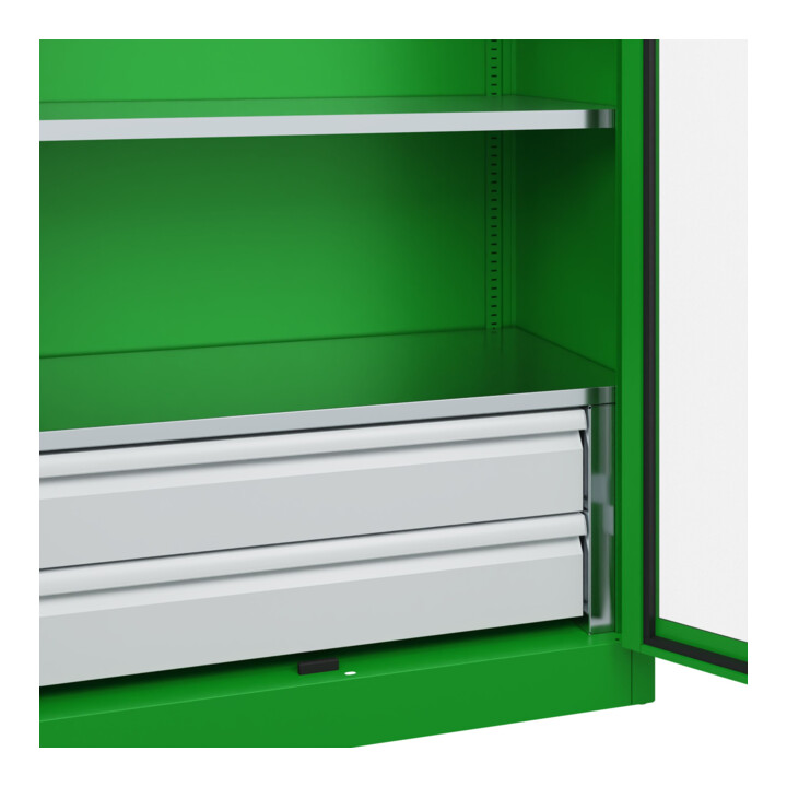 C+P Schwerlastschrank Acurado Pro 1950 x 1000 x 500 mm 6037/6037