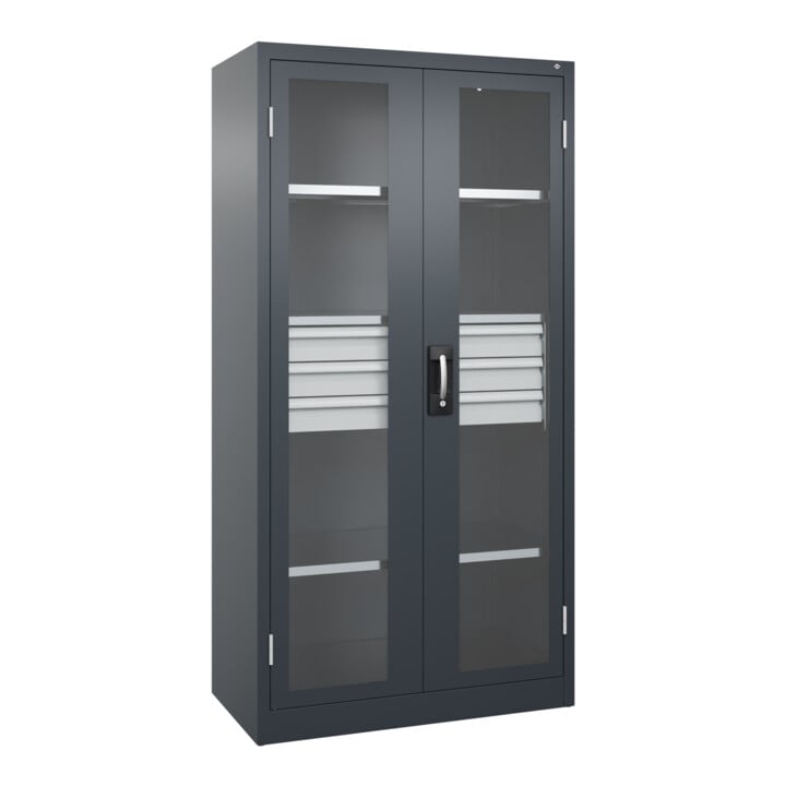 C+P Schwerlastschrank Acurado Pro 1950 x 1000 x 500 mm 7016/7016