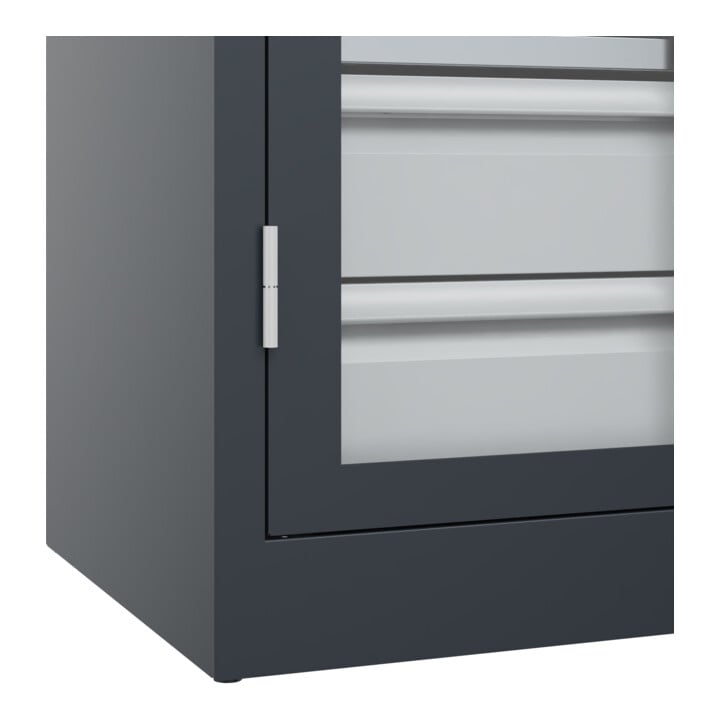 C+P Schwerlastschrank Acurado Pro 1950 x 1000 x 500 mm 7016/7016