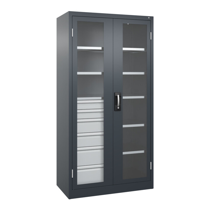 C+P Schwerlastschrank Acurado Pro 1950 x 1000 x 500 mm 7016/7016