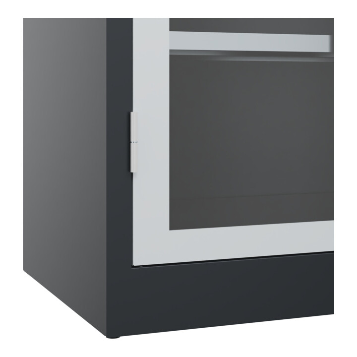 C+P Schwerlastschrank Acurado Pro 1950 x 1000 x 500 mm 7021/7035