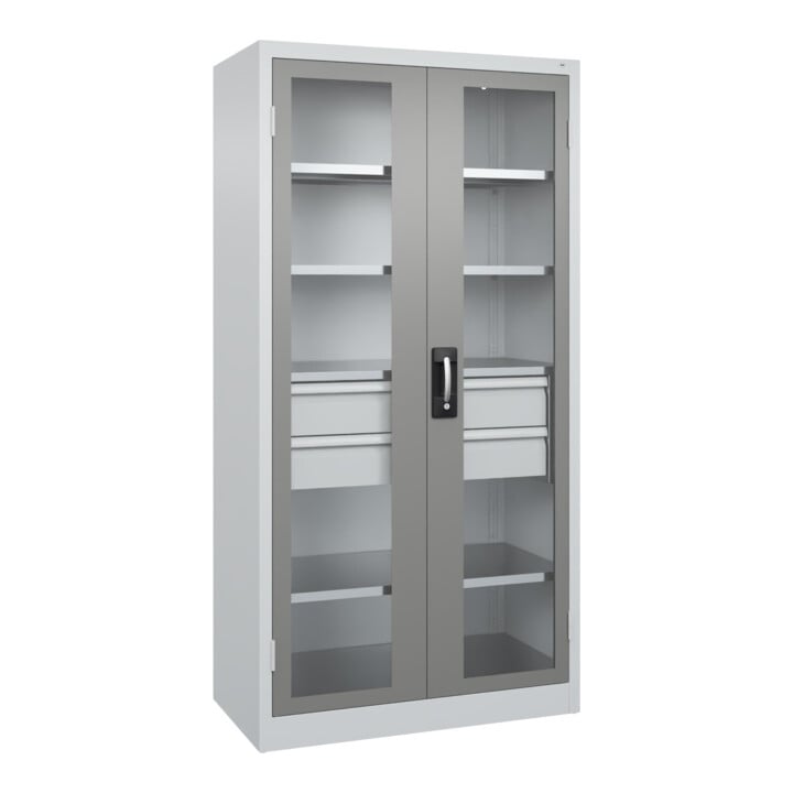 C+P Schwerlastschrank Acurado Pro 1950 x 1000 x 500 mm 7035/0004