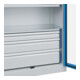 C+P Schwerlastschrank Acurado Pro 1950 x 1000 x 500 mm 7035/5012