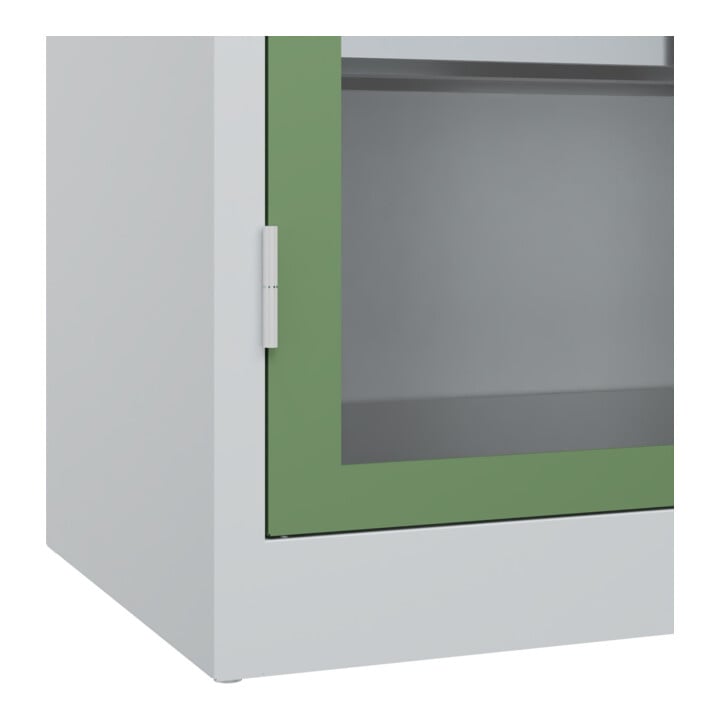 C+P Schwerlastschrank Acurado Pro 1950 x 1000 x 500 mm 7035/6011