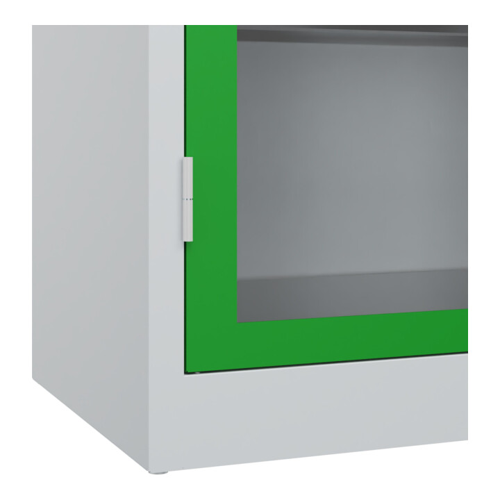 C+P Schwerlastschrank Acurado Pro 1950 x 1000 x 500 mm 7035/6037