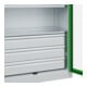 C+P Schwerlastschrank Acurado Pro 1950 x 1000 x 500 mm 7035/6037