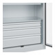 C+P Schwerlastschrank Acurado Pro 1950 x 1000 x 500 mm 7035/7035