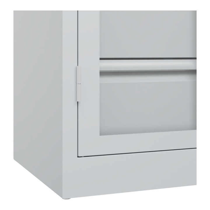 C+P Schwerlastschrank Acurado Pro 1950 x 1000 x 500 mm 7035/7035