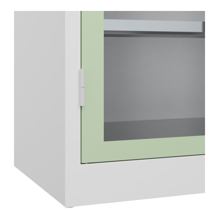 C+P Schwerlastschrank Acurado Pro 1950 x 1000 x 500 mm 9016/6019