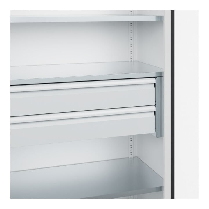 C+P Schwerlastschrank Acurado Pro 1950 x 1000 x 500 mm 9016/9016
