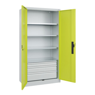 C+P Schwerlastschrank Acurado Pro 1950 x 1000 x 500 mm