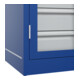 C+P Schwerlastschrank Acurado Pro 1950 x 1000 x 500 mm blau