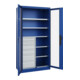 C+P Schwerlastschrank Acurado Pro 1950 x 1000 x 500 mm blau