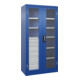 C+P Schwerlastschrank Acurado Pro 1950 x 1000 x 500 mm blau