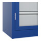 C+P Schwerlastschrank Acurado Pro 1950 x 1000 x 500 mm blau