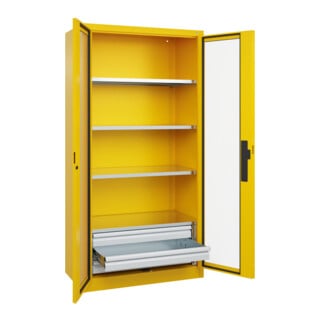 C+P Schwerlastschrank Acurado Pro 1950 x 1000 x 500 mm gelb